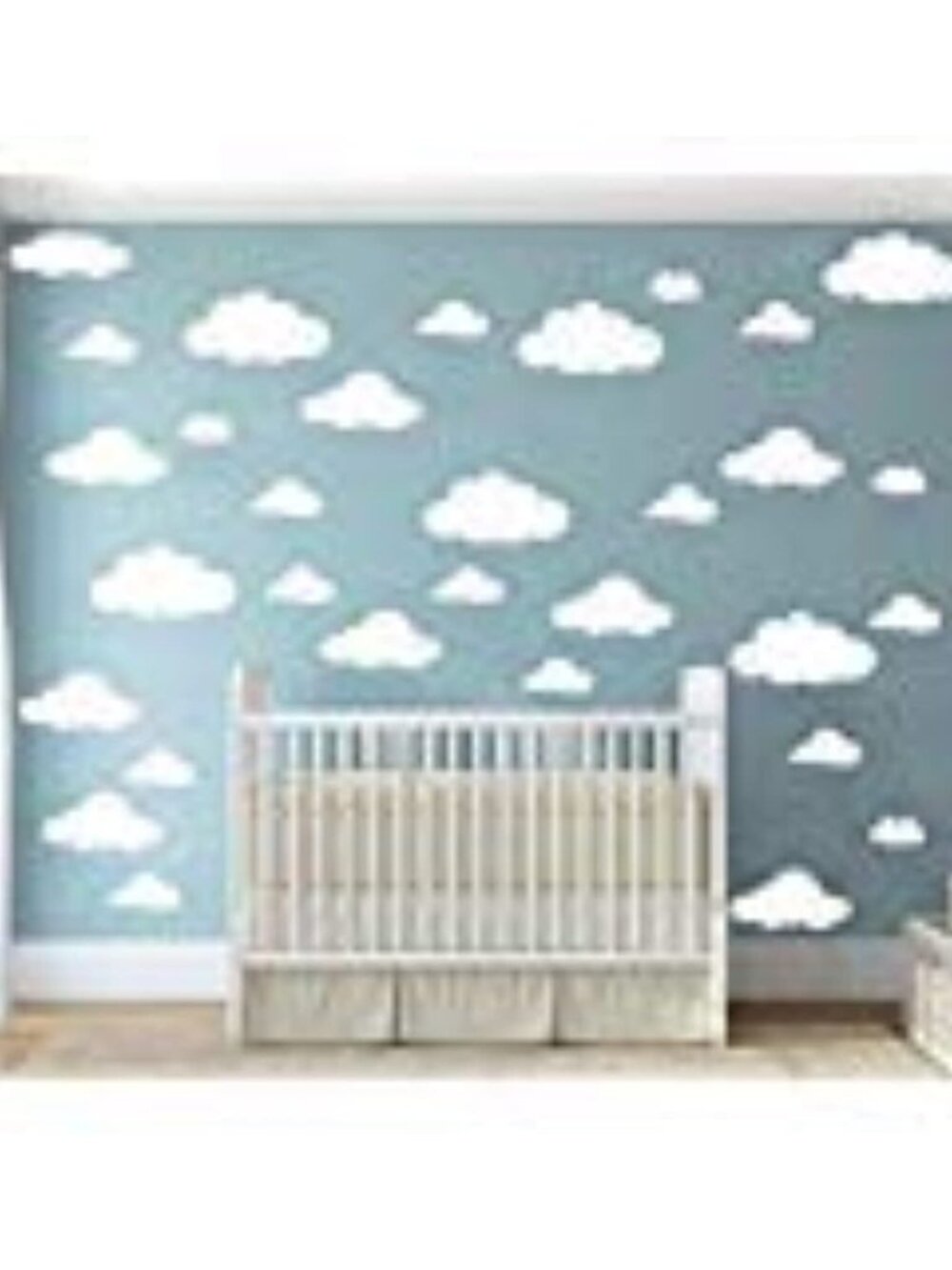 31pcs Big Clouds Vinyl Wall Decals DIY Wall Sticker Removable Wall Art Decor 4-1